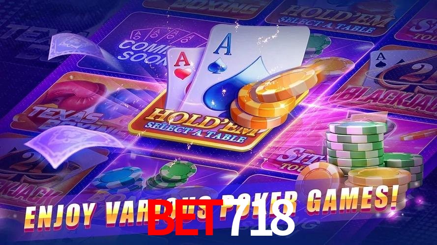 Interface do App Bet718